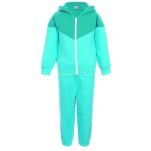 Venta al por mayor de chándal ajustado 2 piezas hombres deporte Jogging trajes liso ropa deportiva chándal unisex - Product Image 2