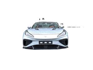 Coupé sport électrique pur d'occasion 2025 |   Véhicule électrique à longue portée AWD |   Véhicule électrique d'occasion bleu à conduite à gauche à vendre - Product Image 4