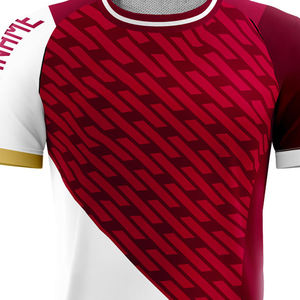 Ensemble de maillots de football à sublimation personnalisés de conception supérieure pour hommes 100% chemises vierges légères respirantes à séchage rapide en polyester personnalisées - Product Image 6