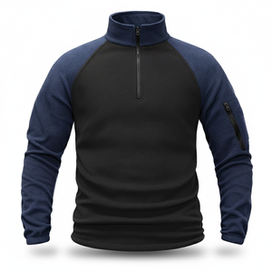 Chaqueta de Forro Polar con Cuello Alto, Cortavientos, para Exteriores, Ligera, Cálida, con Logotipo Personalizado, para Senderismo, Camping, Chaqueta de Invierno al por Mayor - Product Image 3