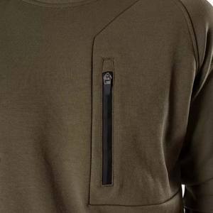 สเวตเชิ้ตเปล่าสำหรับผู้ชายเสื้อสเวตเตอร์แบบมีซิปขนาดใหญ่พิเศษของผู้ชายเสื้อสเวตเตอร์แบบรูดซิปโลโก้ออกแบบได้ตามต้องการแบบ2025 - Product Image 4