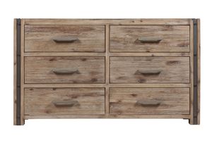 Tocador con marco de espejo, 7 cajones, muebles de dormitorio de lujo para interiores, tocador para marco de diseño de maquillaje, dormitorio moderno - Product Image 3