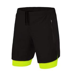 Short de gym à séchage rapide pour homme Short d'entraînement court avec poches pour l'entraînement au tennis Short de sport - Product Image 1
