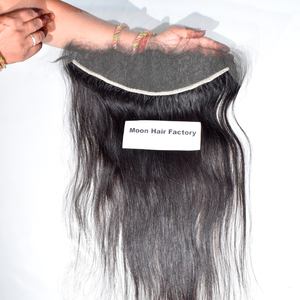 Commandez en ligne maintenant des extensions de cheveux indiens Remy HD à trame double, alignées sur les cuticules, à trame simple, lisses, à clipser, tissées à la machine - Product Image 2