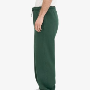 กางเกงกีฬาขายาวขากว้างย้อนยุคใส่ได้ทั้งชายและหญิงกางเกงทรงหลวมสีพื้นโลโก้แบบคลาสสิก - Product Image 4