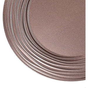 Plus grande qualité napperons chargeur assiettes de table mariage et tous les événements sous la plaque pour la maison hôtel restaurant fournitures - Product Image 4