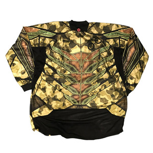 เสื้อเพ้นท์บอลพิมพ์ลายแบบกำหนดเองผ้าคอตตอน/โพลีเอสเตอร์ผสมผ้าแห้งเร็วมีตัวเลือกโลโก้และสีตามสั่ง - Product Image 3