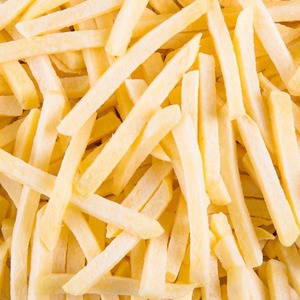Vente en gros de frites congelées en vrac à prix export frites dorées croustillantes saveur délicieuse avec source de pommes de terre fraîches - Product Image 1