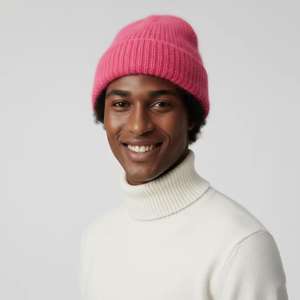 2025 All Colors Are Available Beanies Manufacturer Custom logo Winter Knitted jacquard Beanies Caps - Product Image 5