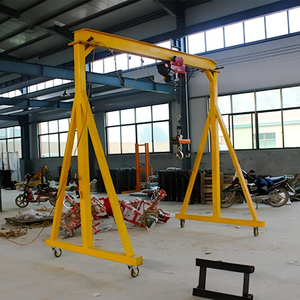 Grue à portique portable de haute qualité, moteur/roulement/boîte de vitesses, construction durable, certifiée CE ISO, capacité de levage de 0,5 à 5 tonnes - Product Image 6