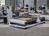 Collecteur de poussière cyclonique en option 2030 ATC pour routeur CNC, machine de sculpture sur bois CNC, zone de travail 2000*3000mm