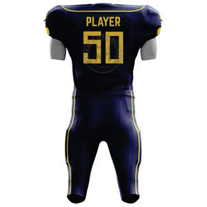 Ensemble de maillot et de pantalon de football américain pour hommes, vêtements de sport durables pour l'entraînement d'équipe, les matchs et les performances - Product Image 4