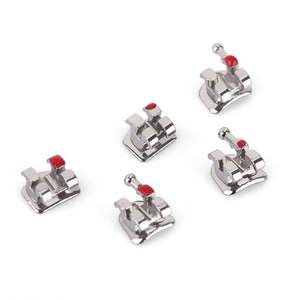 <span class=keywords><strong>Brackets</strong></span> Dentales, Soportes de Ortodoncia Metálicos, Mini Ganchos Roth, 20 Piezas por Paquete, Multiusos - Product Image 1