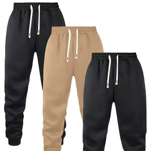 Pantalons de survêtement hip-hop pour homme à taille haute, pantalons en molleton personnalisables avec logo du fabricant fabriqué au Pakistan - Product Image 1