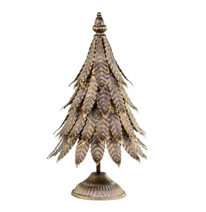 Árbol de Navidad de lujo, árbol de Navidad de Metal, mesa de Metal de acero inoxidable dorado, árbol de Navidad, decoración de fiesta - Product Image 3