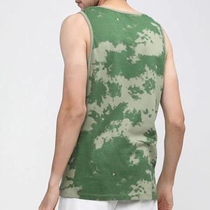 Camiseta sin mangas de camuflaje para hombre al por mayor, cuello redondo, tejida, informal, transpirable, de algodón, 2026 - Product Image 2