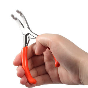 คีมหนีบเครื่องประดับทำจากเหล็กกล้าคาร์บอนสูงดีไซน์แบบสปริงใบคู่ด้ามจับกันลื่น - Product Image 2