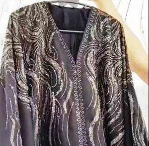 Ropa musulmana tradicional islámica elegante y modesta para mujer, Kaftan nupcial de primera calidad, estilo Abaya de Dubái, accesorio incluido - Product Image 4