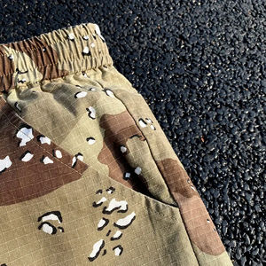 Pantalons cargo de haute qualité pour hommes et femmes, plusieurs poches, cordon, surdimensionné, camouflage désertique, salopette, coupe slim, coton, cristal - Product Image 4