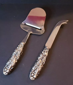 Top Selling Embossed Stainless Steel <b>Cheese</b> Knives <b>Set</b> Home Restaurant Hotel Kitchen Premium Metal <b>Cheese</b> Tools Box Packaging - Product Image 4