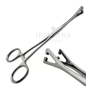 Pince non fendue Pennington en acier inoxydable de qualité supérieure Outil de perçage corporel manuel Instruments chirurgicaux à base d'extrémité fermée - Product Image 1