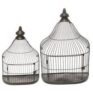 Cage à oiseaux en métal de qualité supérieure suspendue à la main maison d'oiseau cage à oiseaux en fer Durable décorative pour jardin extérieur et décor à la maison - Product Image 5