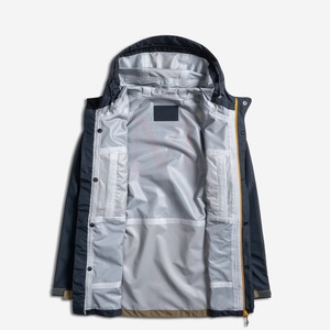 Chaqueta cortavientos impermeable unisex 2024 personalizada al por mayor para hombre Chaqueta ligera de invierno de talla grande con capucha cortavientos - Product Image 2