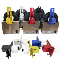 Machine de nettoyage à ultrasons pour disque vinyle 180W 40Khz Support de moteur à haute efficacité Outil de nettoyage en profondeur Album d'enregistrement Lp