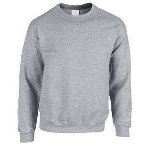 Sweat-shirt gris uni pour homme, décontracté, manches longues, col rond, pull confortable, uni, mode d'hiver - Product Image 4