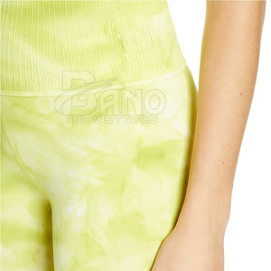 2024 Top-Sale High Women's Gym Leggings Material de punto de LICRA transpirable Logotipo personalizable MOQ bajo para correr Fitness - Product Image 5