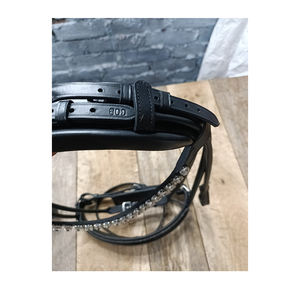 Brida de caballo de cuero ajustable Brida de caballo de cuero genuino al por mayor para la venta Brida de caballo hecha en fábrica - Product Image 3