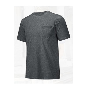 Camiseta de cuello redondo de la mejor calidad 100% Jersey de algodón serigrafía camiseta de hombre más vendida hecha por fabricantes paquistaníes - Product Image 4