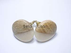 Tiradores y pomos redondos de resina y madera para cajones y gabinetes, herrajes económicos para cocina, armario y cómoda - Product Image 2