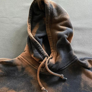 Personalizado último diseño pullover Winter Acid Wash sudaderas con capucha Hombres pullover Hoodies para la venta - Product Image 4