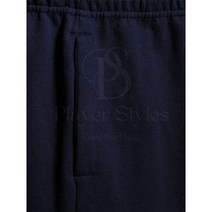 Venta caliente de los hombres de algodón Deportes Gimnasio Pantalones Casual Estilo recto Joggers Elástico Mediados de cintura Bolsillos con cremallera Ligero Peso pesado - Product Image 5