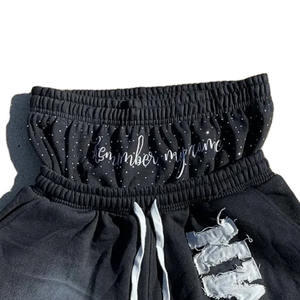 Dernier modèle de short tendance de haute qualité en coton pur 100% de couleur unie pour hommes Double taille Short de survêtement en éponge pour hommes - Product Image 2