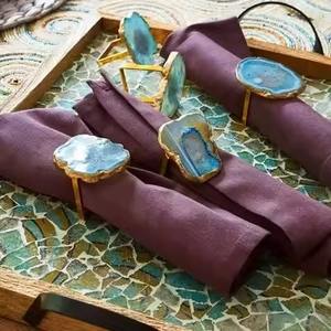 Best quality resin napkin <b>rings</b> with designer finished <b>for</b> high end parties weddings and banquets - Product Image 4