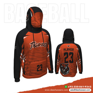 Sudaderas con capucha de béisbol Team Sportswear Pullover Estilo Cálido Transpirable Absorbe la humedad Ropa atlética de lana de secado rápido Deesha Wears - Product Image 6
