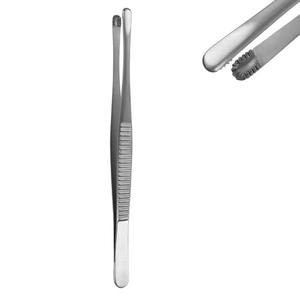 Fórceps de tejido ruso de alta calidad, 5,5 pulgadas, acabado Dall, instrumentos quirúrgicos médicos de acero inoxidable, fórceps de tejido - Product Image 1