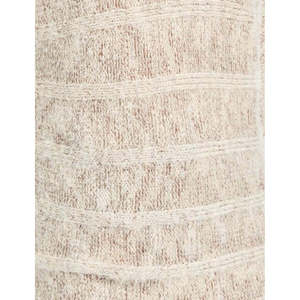 Pull col roulé pour femme American Rag, couleur beige clair, taille S, respirant, chaud, style coréen, logo imprimé sur le devant, tricoté, long - Product Image 3