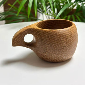 BACTÉRIES TASSE À THÉ EN BOIS NATUREL EN BOIS pour Vin Café Eau Boissons Chaudes et Froides Tasse À Boire, Tasse À Thé En Bois De Style Japonais - Product Image 1