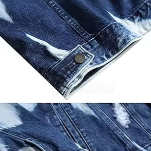 High Quality Made Men Jeans <b>Jackets</b> <b>Lightweight</b> Men Jeans <b>Jackets</b> Custom Design Men Jeans <b>Jackets</b> - Product Image 4