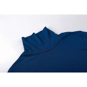 Camisa de invierno al aire libre para hombres y mujeres Ropa de aventura Camiseta de cuello tortuga Camiseta de invierno de manga larga de algodón para hombres - Product Image 3