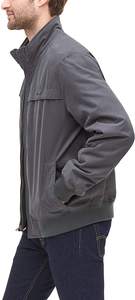 Veste de service OEM pour hommes Nouveau design Blouson d'aviateur pour hommes Blousons d'aviateur de couleur noire à la mode de haute qualité - Product Image 3