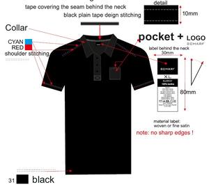 Gran oferta 2024, polos lisos, diseño informal personalizado, Polo de piqué multicolor para niños de buena calidad con precio barato - Product Image 2