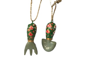 Kashmir Handmade Christmas <b>Tree</b> <b>Stand</b> Accessories Paper Mache Ornaments Garden Tools the Eco-Friendly Nature - Product Image 4