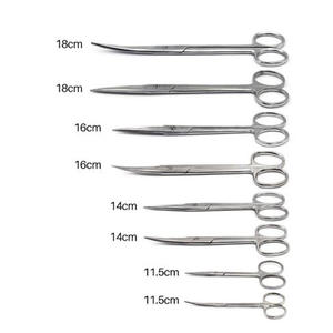 กรรไกรสเตนเลสสตีลขนาดต่างๆสำหรับใช้ทางการแพทย์กรรไกรสำหรับใช้ในการผ่าตัดด้วยมือแบบมืออาชีพ - Product Image 3