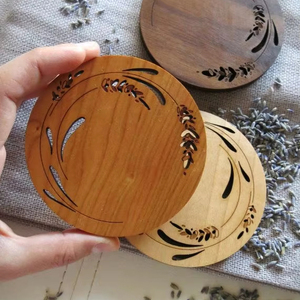 Posavasos redondo atractivo tamaño personalizado hecho a mano para vajilla y artículos de cocina al por mayor de alta calidad de Vietnam - Product Image 1
