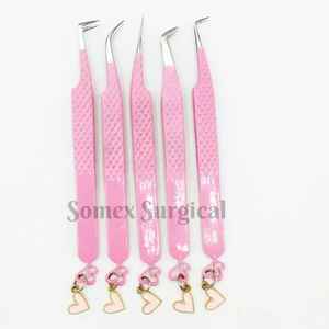 Pinces à épiler pour extensions de cils en acier inoxydable les plus vendues, nouveau design élégant pour la vente en gros, pinces à épiler pour extensions de cils de haute qualité - Product Image 3