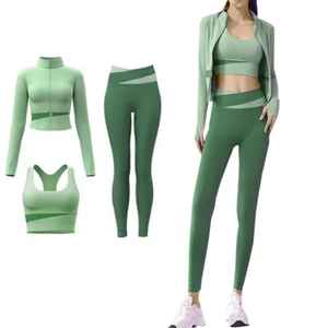 Découvrez nos collections de vêtements de fitness et de yoga 3 pièces pour femmes : Confort ultime : Ensembles de vêtements de fitness et de yoga 3 pièces, vêtements de sport pour la salle de sport - Product Image 6